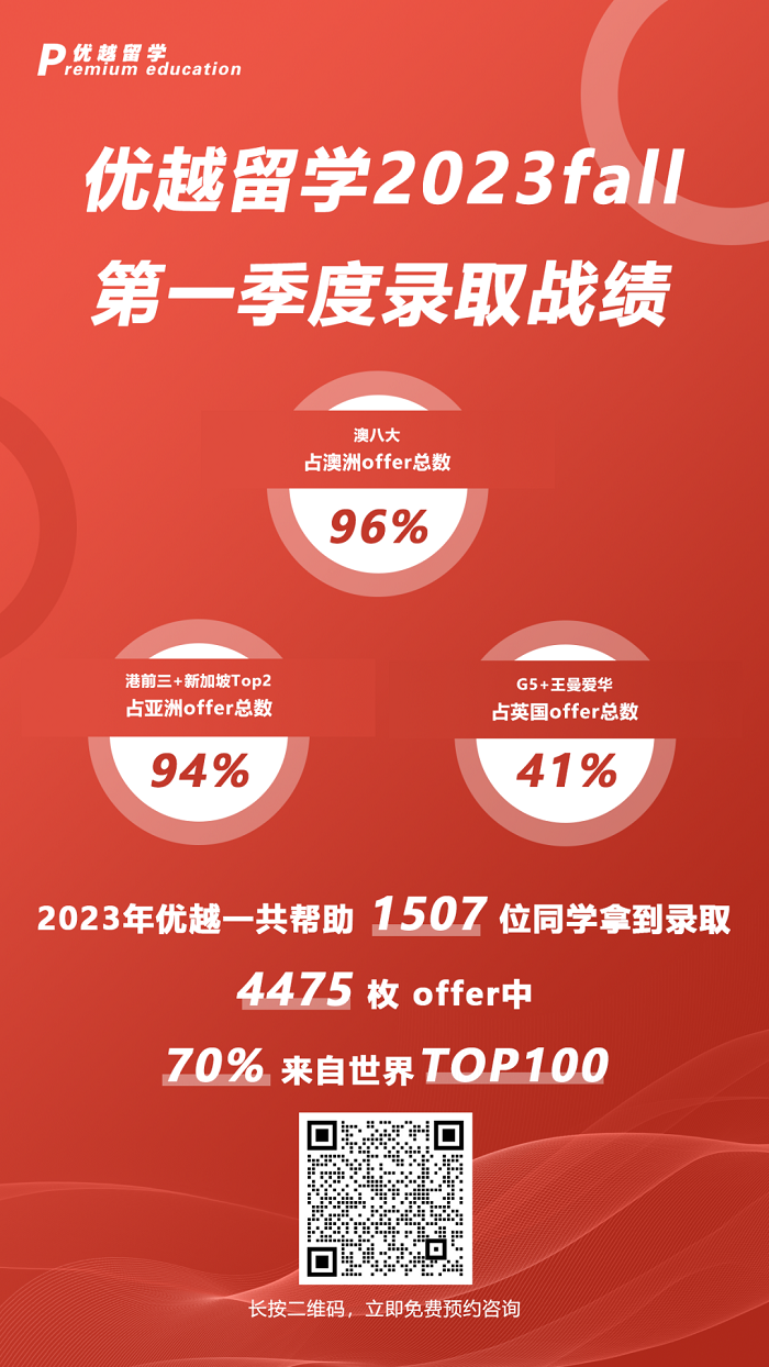 優(yōu)越留學offer戰(zhàn)報