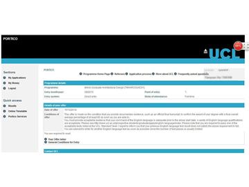 恭喜解同學成功申請到倫敦大學學院建筑學碩士專業(yè)