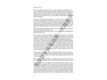恭喜張同學UCAS補錄成功獲得伯明翰大學BEng Mechanical Engineering專業(yè)通知書
