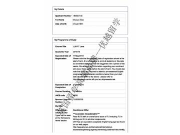 2018offer：恭喜丁同學(xué)獲得倫敦大學(xué)瑪麗皇后學(xué)院法律專業(yè)碩士通知書