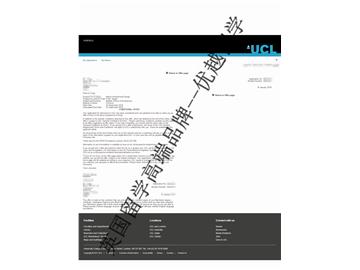 2018offer：恭喜蘇同學(xué)獲得倫敦大學(xué)學(xué)院建筑設(shè)計專業(yè)碩士通知書