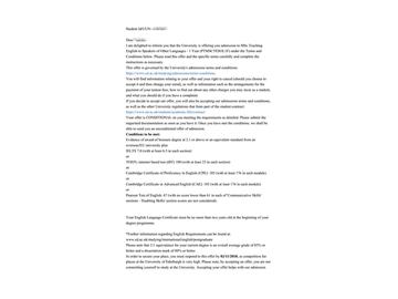 2019offer：恭喜盧同學(xué)獲得愛(ài)丁堡大學(xué)（世界排名：18）金融學(xué)專業(yè)碩士通知書
