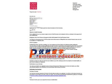 2020offer：恭喜袁同學(xué)獲得卡迪夫大學(xué)(世界排名：154)人力資源管理專業(yè)碩士通知書