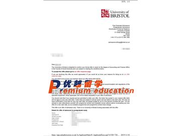 2020offer：恭喜孫同學(xué)獲得布里斯托大學(xué)(世界排名：49)會計(jì)與財(cái)務(wù)專業(yè)碩士通知書