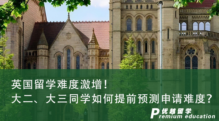【申請干貨】英國留學(xué)難度激增！大二、大三同學(xué)如何提前預(yù)測申請難度？
